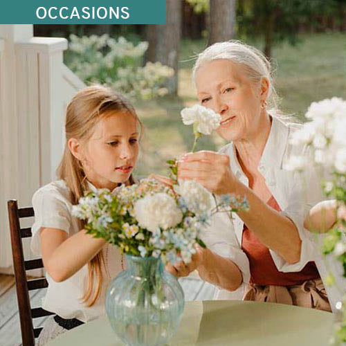 Quelles fleurs offrir pour la fête des grands-mères ?